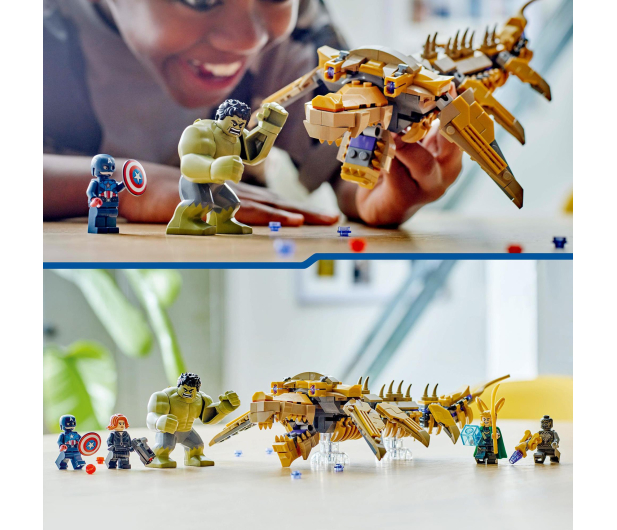 LEGO Marvel 76290 Avengers kontra Lewiatan - 1266182 - zdjęcie 4